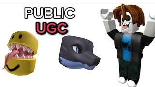 ROBLOX FINALLY MADE UGC PUBLIC?!