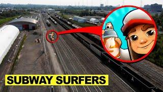 DROHNE ÜBERWACHT ALLE SUBWAY SURFERS IN REAL LIFE UM 3 UHR MITTAGS!!