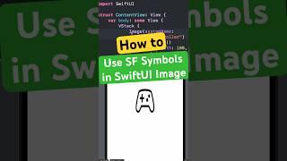 How to Use SF Symbols in SwiftUI  | Image(systemName:) Explained