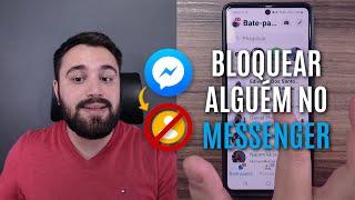 COMO BLOQUEAR UMA PESSOA NO MESSENGER DO FACEBOOK