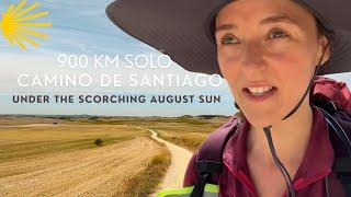 Camino De Santiago Documentary - 900 km Solo Through Spain Under the Scorching August Sun