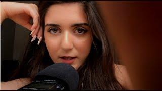 Turkish Whispers & Face Touching To Trigger ASMR ️ (tetikleyici kelimeler, fısıltı, türkçe)