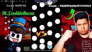 SillyFangirl Vs IN_CredibleBacon: THE REMATCH! -  MOST EPIC FUNKY FRIDAY 1v1 EVER !
