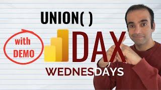 DAX Function UNION | Learn How to Use UNION | DAX Wednesdays #powerbi #lowcode #bmw #tesla #harris