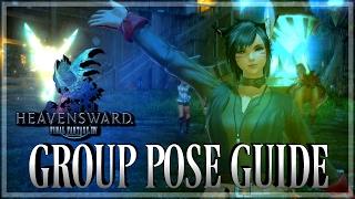 FFXIV - Group Pose Screenshot Guide /GPose Tutorial (FFXIV | 1080p | PC)
