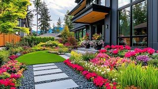 Stunning Garden: Landscape Ideas for a Luxurious Black Home in 2025