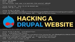 Hacking A Drupal Website | Drupalgeddon2