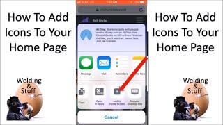 How To Add A Website Icon To Your Smart Phone Home Screen