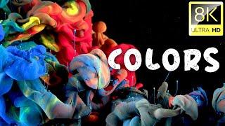 Particle of Colors | Collection in 8K ULTRA HD (60 FPS) | Satisfying Film With Calm Music