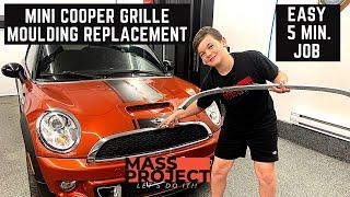 R57 Mini Cooper S Front Hood Trim Replacement