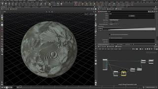 Houdini Noisy Sphere Tutorial