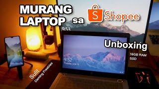 Unboxing: Murang Laptop sa Shopee | 16gb RAM | SSD | Nash Villamor