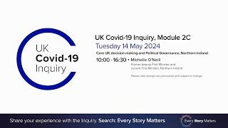 UK Covid-19 Inquiry - Module 2C Hearing AM - 14 May 2024