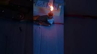 Glowing 100w bulb without glass #trending #viral #ytshorts