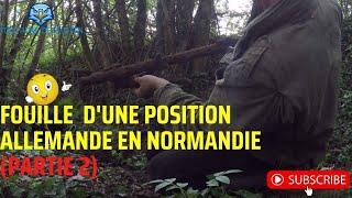 Détection Militaria: Découverte d'une Mitrailleuse WW2 Maschinengewehr 34 en Normandie !