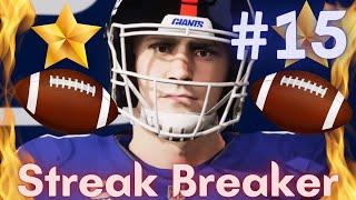 Streak Breaker!!Madden 22 Franchise Mode!!!Episode 15!!!