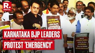 Karnataka BJP Demands Rahul Gandhi's Apology For Indira's Emergency
