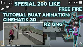 Tutorial buat animation/cinematic3d/Free Fire........