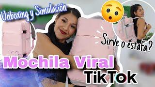 PONIENDO A PRUEBA LA MOCHILA VIRAL DE TIKTOK / CataBelen