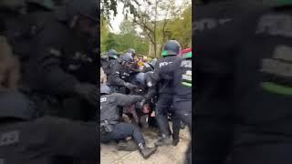 BERLIN - Germany, Police Attack Protesters