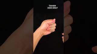 Trik Sulap Karet Menghilang || Trik Sulap Sederhana #sulap #sulapmudah #sulapsederhana #sulapkaret