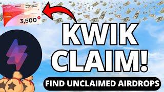 How To Find Unclaimed Airdrops On Your Crypto Wallets! Kwik Claim!