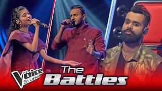 Dulari & Shakun | Sanda Kan Wasila (සඳකැන් වැසිලා) | The Battles | The Voice Sri Lanka