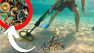 Can't Believe How Much GOLD I Found! Underwater Metal Detecting (Best Finds 2020)
