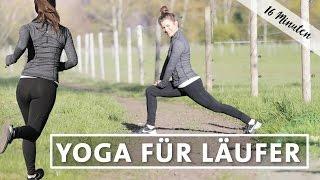 Yoga Laufen Dehnen Stretchen | Cooldown nach dem Joggen