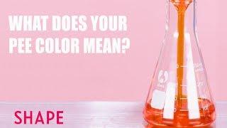 What Does Your Pee Color Mean?