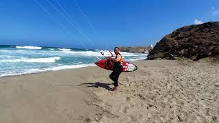 osmo Action kitesurfing naxos greece  Cinematic