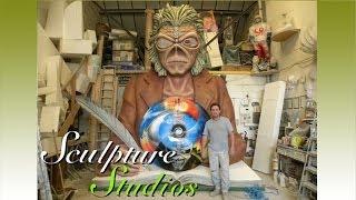 Eddie Scribe for Iron Maiden by Sculpture Studios