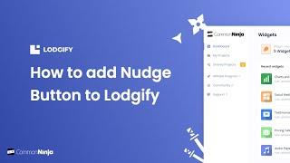 How to add a Nudge Button to Lodgify