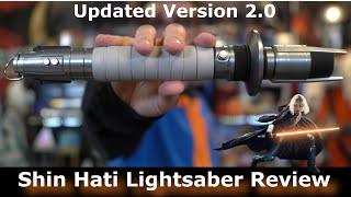 Star Wars Ahsoka : Shin Hati Lightsaber Review ( NSabers, TXQ )