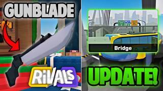 NEW Bridge Map & Gunblade In Roblox RIVALS UPDATE 9!