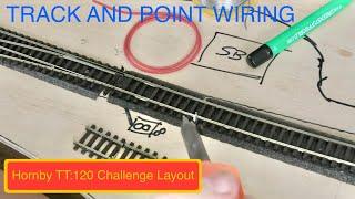 TT:120 Challenge layout. Walmington Riverside Part 3 Wiring The Track And The Cobalt IP Point Motors