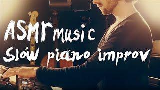 ASMR Music - Slow live piano improvisation | iRig, Magic 8 ball