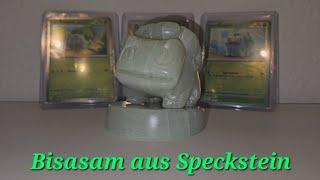 Bisasam mal anders... aus Speckstein