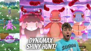 Dynamax Shiny Hunt! Rare Shiny Pokemon CAUGHT and More in Pokemon Go!