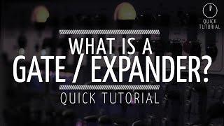 What is an Expander / Gate? (Quick Tutorial)