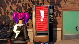 Purchase a random item from a Malfunctioning Vending Machine - Fortnite Challenge Guide