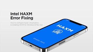 كيفية حل مشكلة انشاء المحاكي  |  How  to fix Intel HAXM not installed