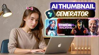 How I Make Youtube Thumbnails Using Free AI Tool ? Best Ai Thumbnail Generator