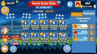 Angry Birds Friends. Super Sling Bowl (08.02.2025). All levels 3 stars. Passage from Sergey Fetisov