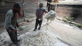 Kashmiri Namda: The craft of creating luxuriest felted woolen rugs