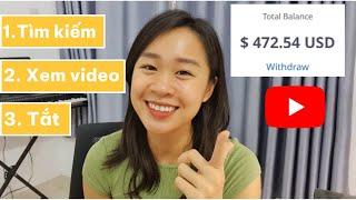 6 cách KIẾM TIỀN online từ XEM YOUTUBE | sinh viên, học sinh đều làm được