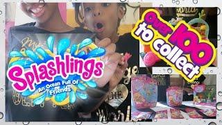  NEW TOY: Splashlings Mermaids and Ocean Friends - Collector Card and Surprise Blind Bags