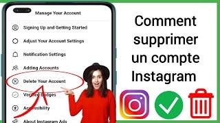 Nouveau ! Comment supprimer définitivement un compte Instagram | Supprimer le compte Instagram