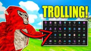 Trolling in Gorilla Tag With Voice Changer *Funny*