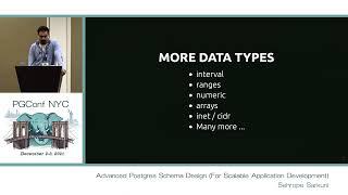 PGConf NYC 2021 - Advanced Postgres Schema Design... by Sehrope Sarkuni